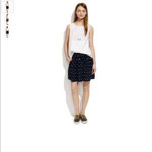 Madewell Turntable skirt in ikat